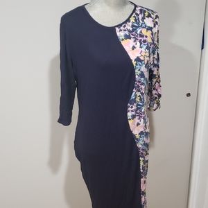 Jersey form fitting dress